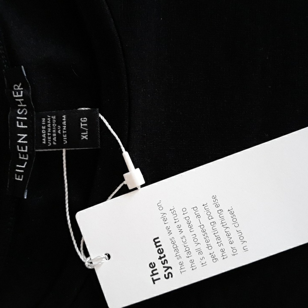SOLD ON ANOTHER SITE Eileen Fisher Long Sleeve Crew Neck Top